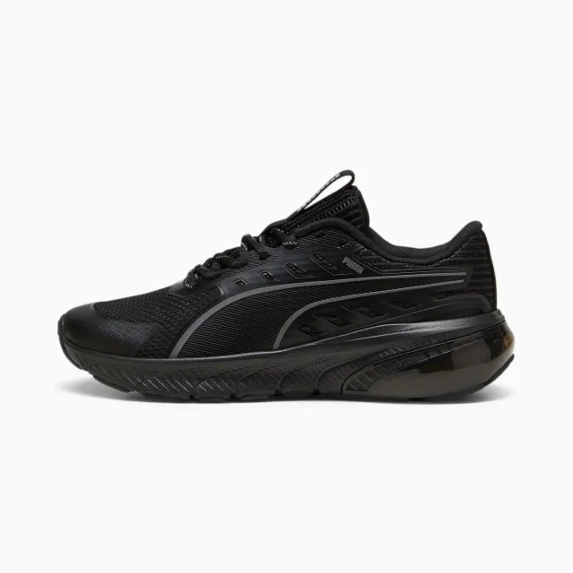 PUMA Cell Glare Running Shoes Youth, Black/Cool Dark Grey