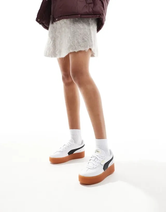 Sneakers Puma Palermo Elevata Lth Wns Puma White-Gum Eur 36