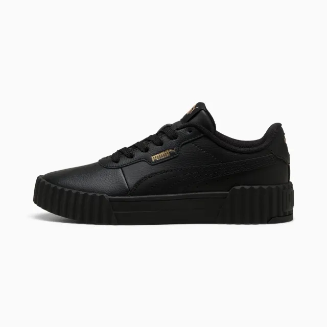 PUMA Carina 3.0 Sneakers Youth, Black/Gold