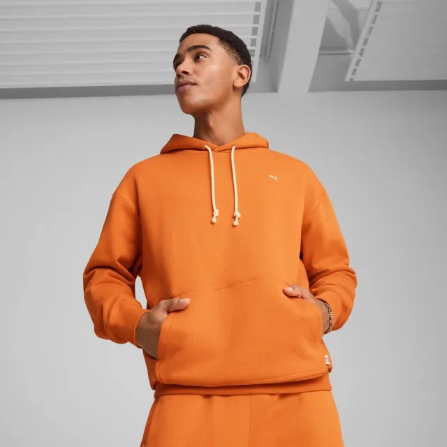 PUMA MMQ Hoodie Men, Maple Syrup