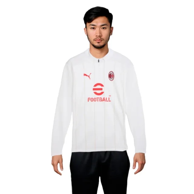 Acm Prematch 1/4 Zip Top Puma White-Putty - ['White']