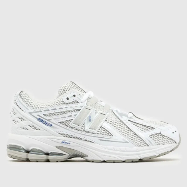 New Balance Kids' 1906 in White/Grey Synthetic