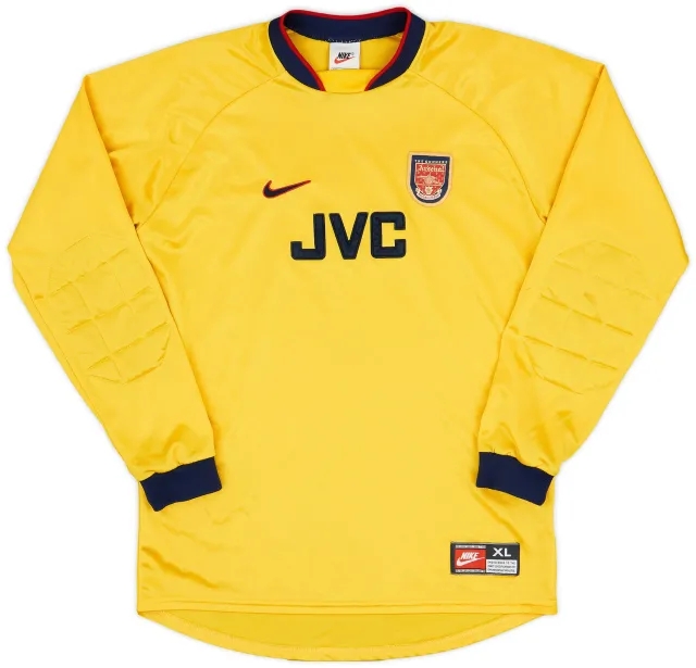 Nike 1997-98 Arsenal GK Shirt - 9/10 - (XL.Boys)