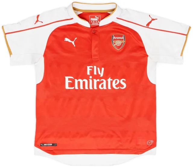 Puma 2015-16 Arsenal Home Shirt - 9/10 - (M.Boys)