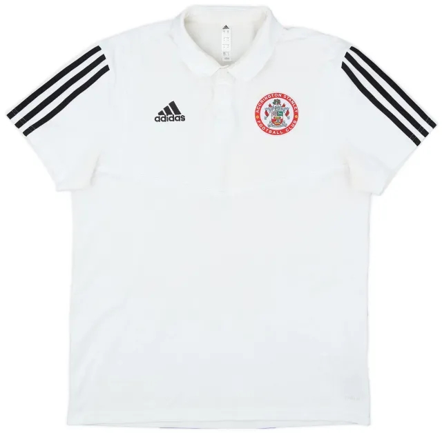 2019-20 Accrington Stanley adidas Polo Shirt - 7/10 - (M)