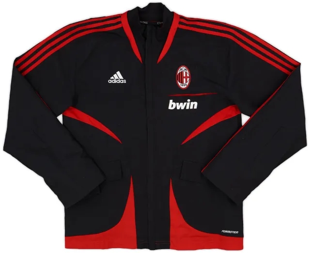 2007-08 AC Milan adidas Track Jacket - 8/10 - (M)