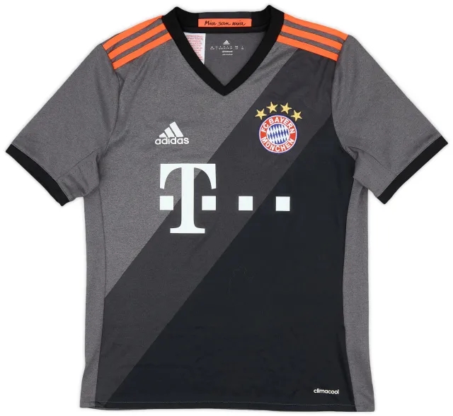 adidas 2016-17 Bayern Munich Away Shirt - 8/10 - (L.Boys)