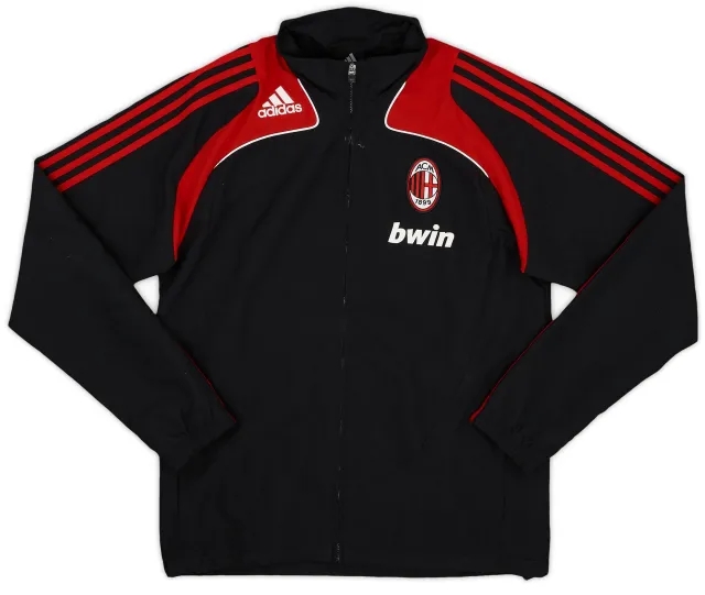 2008-09 AC Milan adidas Track Jacket - 6/10 - (S/M)