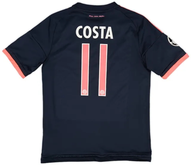 adidas 2015-16 Bayern Munich Third Shirt Costa #11 - 8/10 - (XL.Boys)
