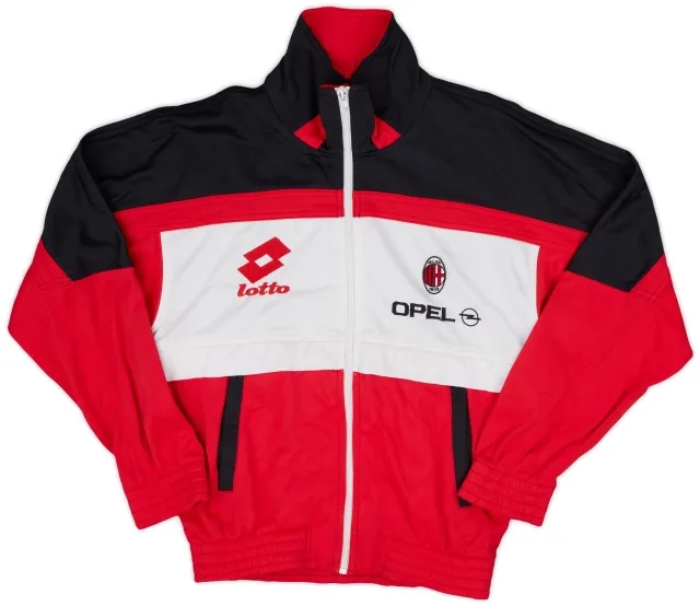 1994-95 AC Milan Lotto Track Jacket - 7/10 - (M)