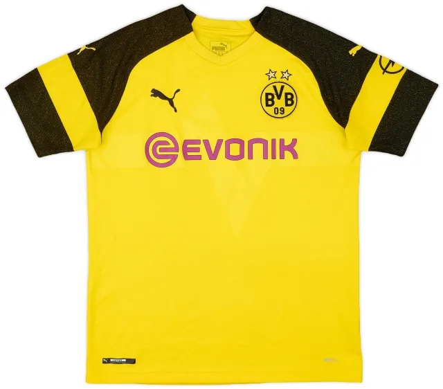 Puma 2018-19 Borussia Dortmund Home Shirt - 9/10 - (XL.Boys)