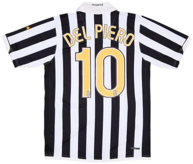 Nike 2006-07 Juventus Home Shirt Del Piero #10 (M)