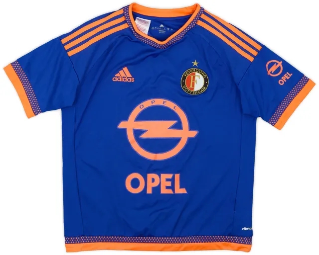 adidas 2015-16 Feyenoord Away Shirt - 8/10 - (L.Boys)