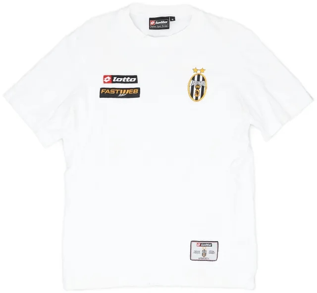 2002-03 Juventus Lotto Cotton Tee - 9/10 - (M)