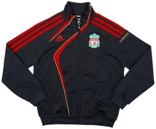 2009-10 Liverpool adidas Track Jacket - 9/10 - (S.Boys)