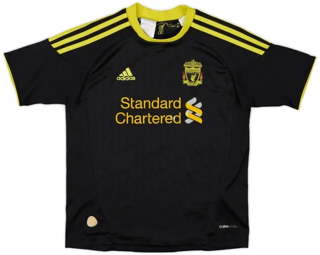 adidas 2010-11 Liverpool Third Shirt - 5/10 - (S.Boys)
