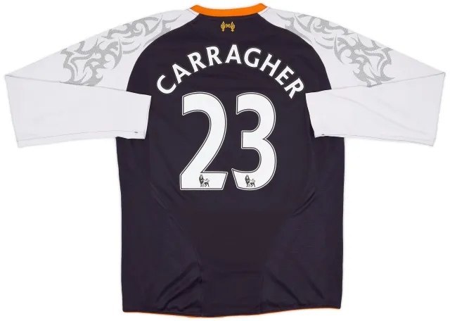2012-13 Liverpool Third L/S Shirt Carragher #23 - 8/10 - (L)