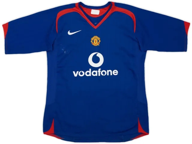 Nike 2005-06 Manchester United Away Shirt - 7/10 - (XL.Boys)