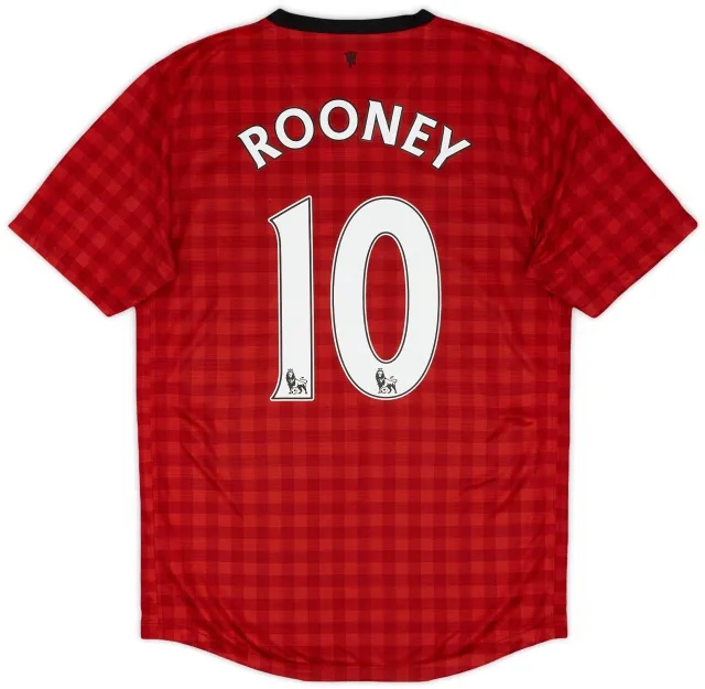 Nike 2012-13 Manchester United Home Shirt Rooney #10 - 4/10 - (S)