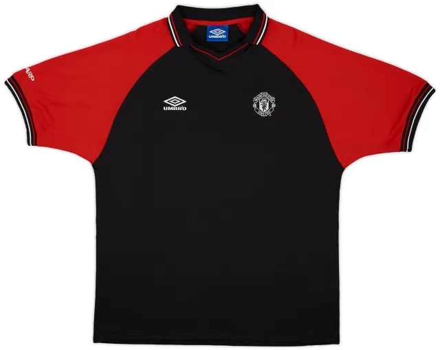 1998-99 Manchester United Umbro Training Shirt - 9/10 - (XL)