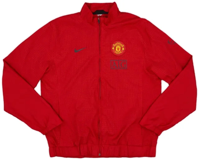2009-10 Manchester United Nike Track Jacket - 7/10 - (XL)