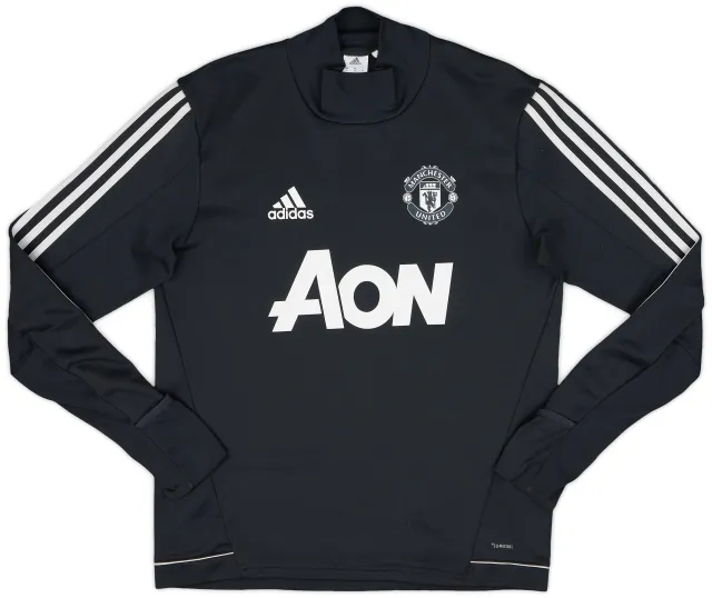 2017-18 Manchester United adidas Drill Top - 7/10 - (M)