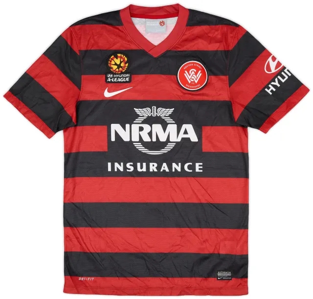 Nike 2012-14 Western Sydney Wanderers Home Shirt - 9/10 - (S)