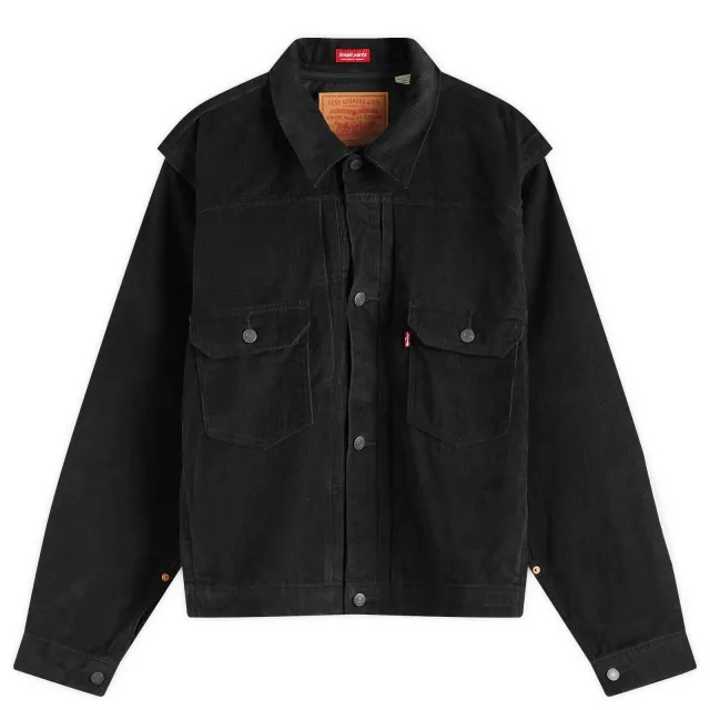 Levis x Undercover Pinnacle Cord Trucker Jacket Black Cord