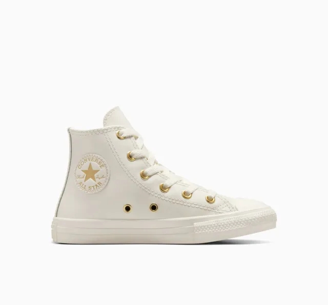 Converse All Star High Leather Children - White