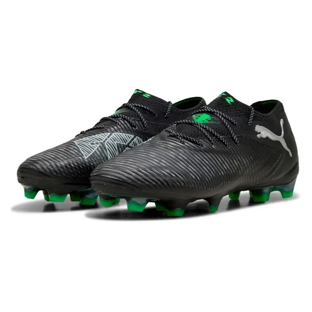 Puma Future 8 Ultimate Low Fg Eclipse - Puma Black/Cool Light Gray/Fluo Green - ['Black']