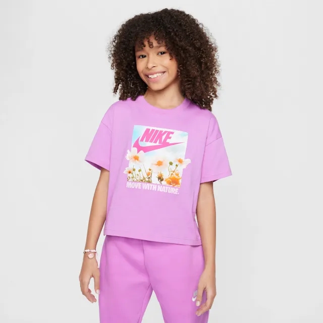 Nike Photo Unisex T-Shirts - Purple
