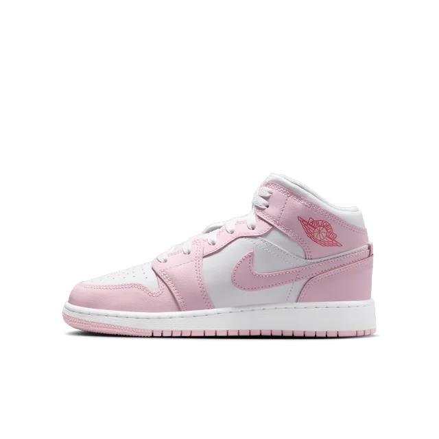 Nike Jordan Jordan Junior Air Jordan 1 Mid Trainer - White - Size 4.5 - White