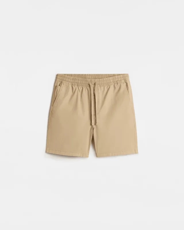 Vans - Range Relaxed Elastic Shorts, Man, Beige