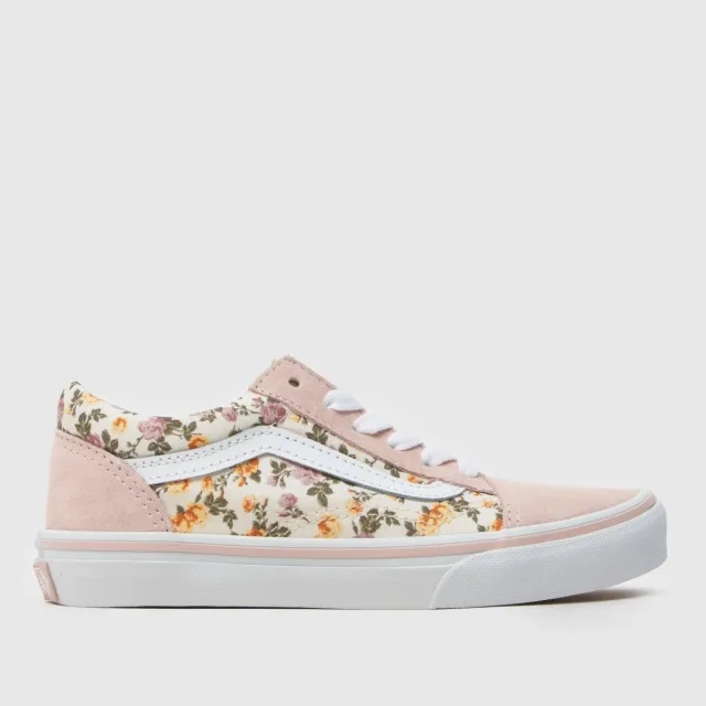 Vans - Kids Old Skool Shoes (4-8 Years), Pink