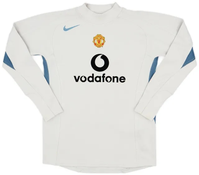 Nike 2004-05 Manchester United GK Shirt - 9/10 - (L.Boys)