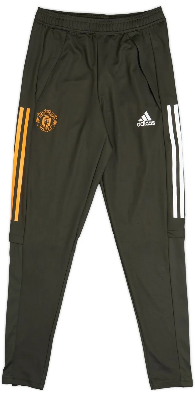 2020-21 Manchester United adidas Track Pants/Bottoms - 9/10 - (S)