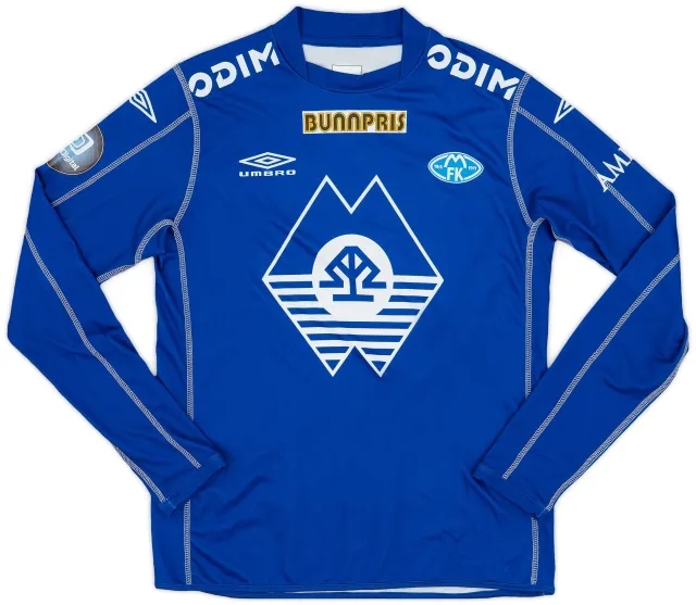 Umbro 2009-10 Molde Home L/S Shirt - 7/10 - (M)