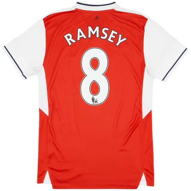 Puma 2016-17 Arsenal Home Shirt Ramsey #8 - 9/10 - (S)