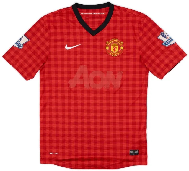 Nike 2012-13 Manchester United Home Shirt - 4/10 - (S)