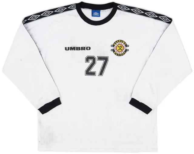 1999-00 Kashiwa Reysol Umbro Player Issue Training L/S Shirt #27 - 6/10 - (L)