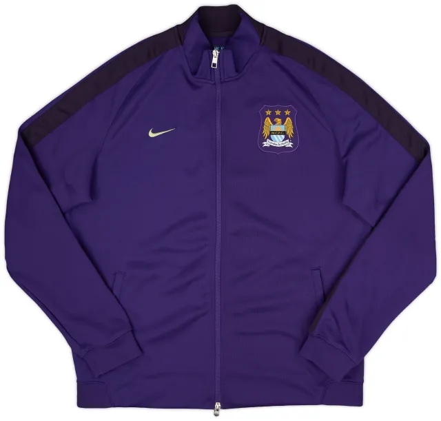 2014-15 Manchester City Nike Track Jacket - 10/10 - (XL)