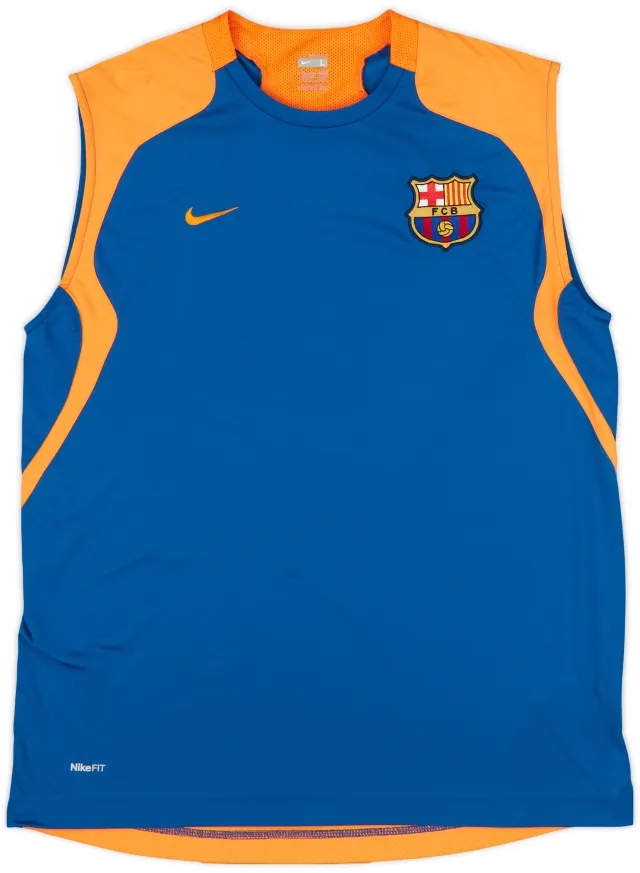 2007-08 Barcelona Nike Track Pants/Bottoms - 8/10 - (M)