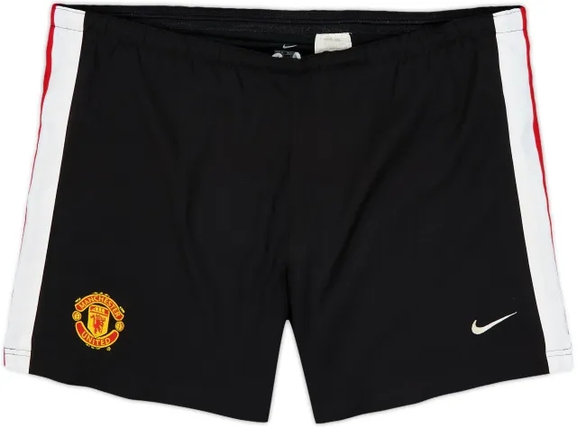 Nike 2002-03 Manchester United Away Shorts - 8/10 - (M)