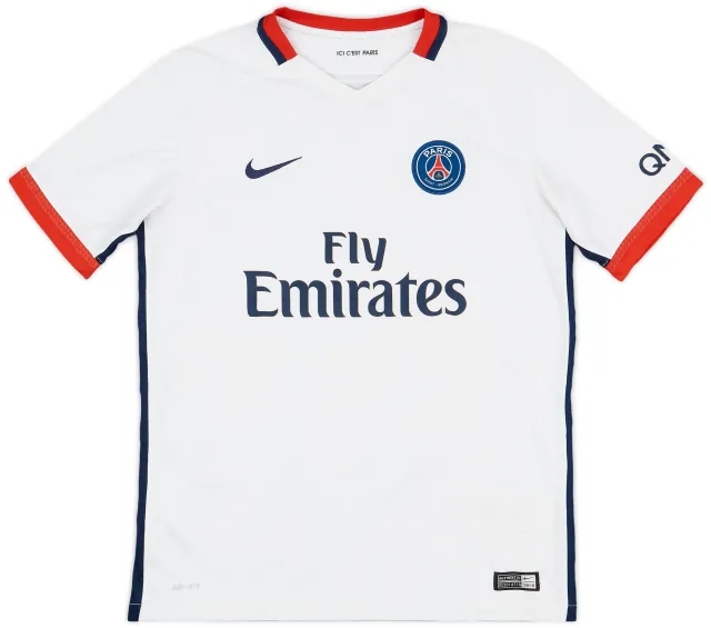 Nike 2015-16 Paris Saint-Germain Away Shirt - 7/10 - (XL.Boys)