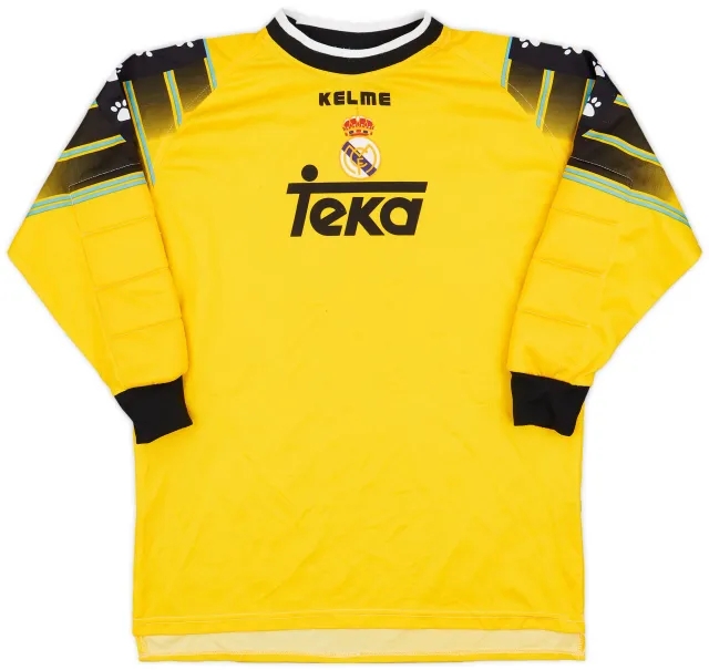 Kelme 1997-98 Real Madrid GK Shirt - 7/10 - (XL.Boys)