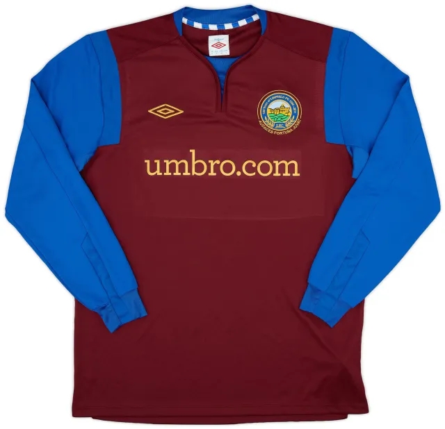 Umbro 2011-12 Linfield Away L/S Shirt - 7/10 - (L)