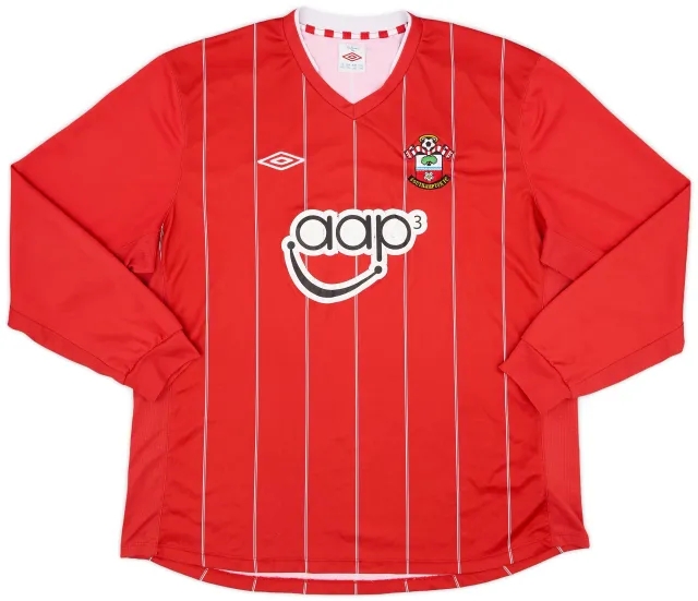 Umbro 2012-13 Southampton Home L/S Shirt Lallana #20 - 6/10 - (XXL)