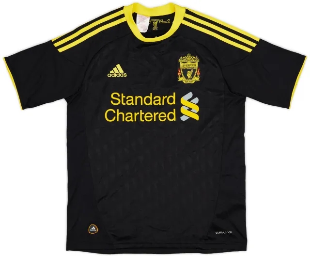 adidas 2010-11 Liverpool Third Shirt - 8/10 - (L.Boys)