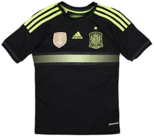 adidas 2013-15 Spain Away Shirt - 9/10 - (S.Boys)
