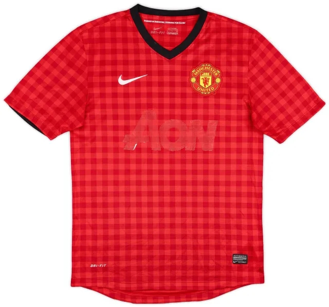 Nike 2012-13 Manchester United Home Shirt - 4/10 - (S)